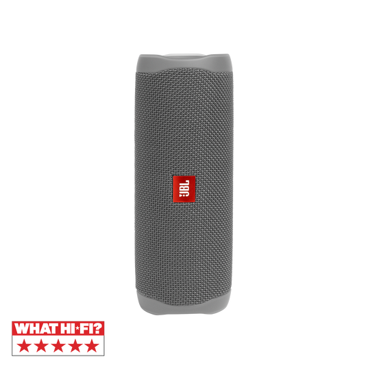JBL Flip 5 - Grey - Portable Waterproof Speaker - Hero